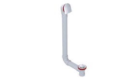 PVC DIRECT DRAIN WASTE & OVERFLOW LIFT & TURN EXTENDED (54DL-20W)