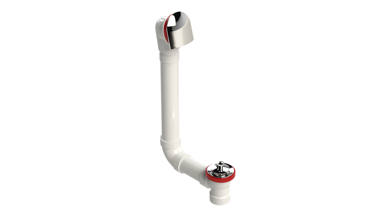 PVC DIRECT DRAIN WASTE & OVERFLOW LIFT & TURN (54DL)