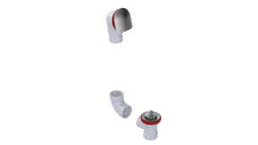 PVC DIRECT DRAIN WASTE & OVERFLOW LIFT & TURN KIT (54DLK)