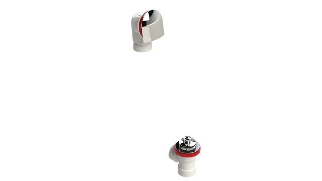 PVC DIRECT DRAIN WASTE & OVERFLOW PUSH-PULL HALF KIT (54DPPHK-CP)