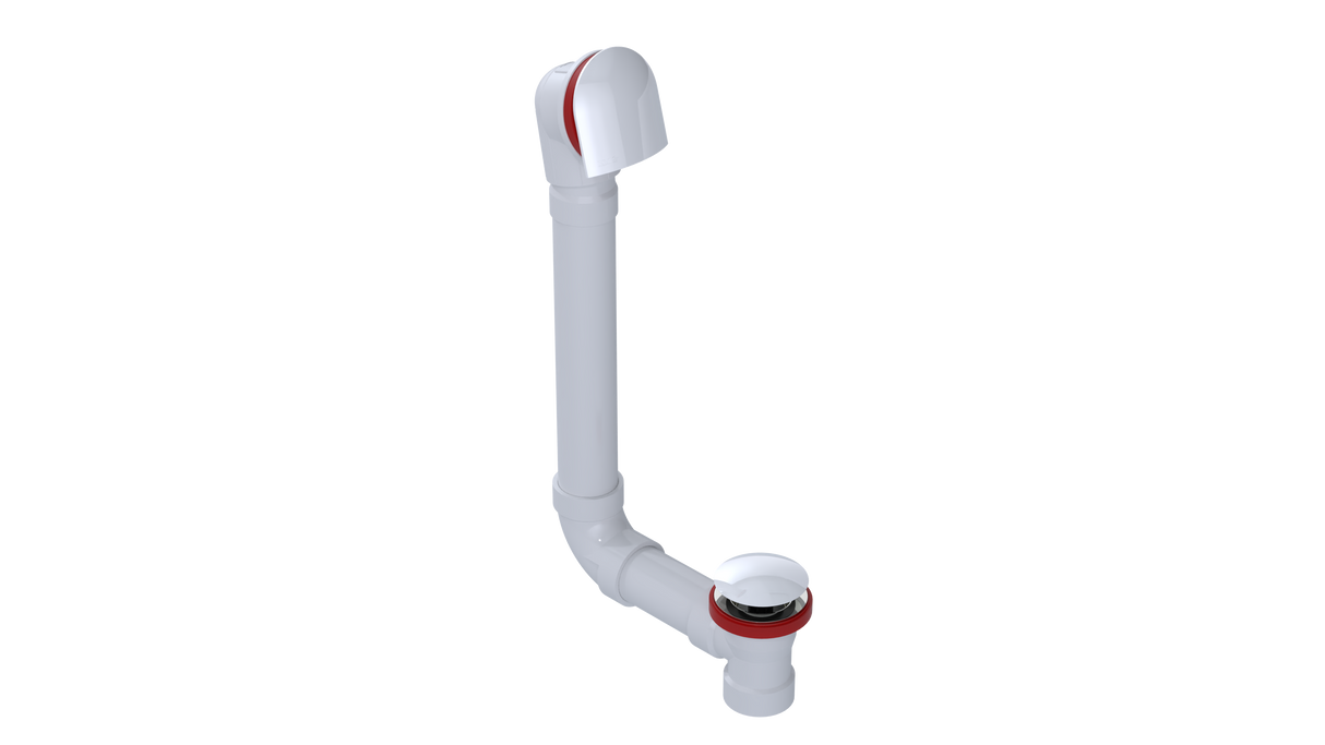 PVC DIRECT DRAIN WASTE & OVERFLOW CLICKER® (54DQ)
