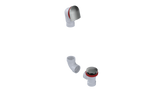 PVC DIRECT DRAIN WASTE & OVERFLOW CLICKER® KIT (54DQK)