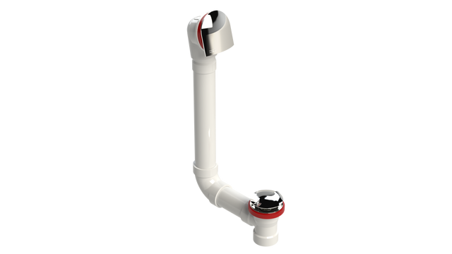 PVC WASTE & OVERFLOW TWIRL® (54DT)