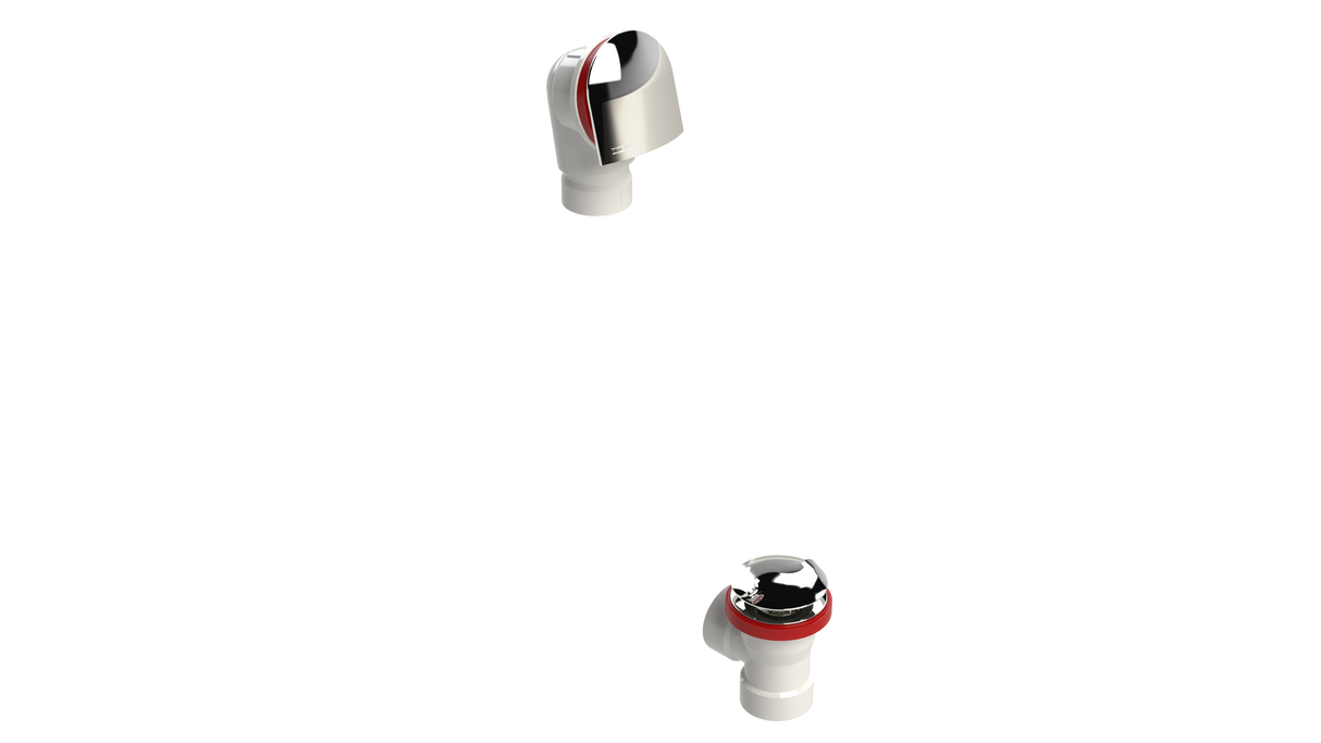 PVC WASTE & OVERFLOW TWIRL® HALF KIT (54DTHK)