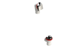 PVC DIRECT DRAIN WASTE & OVERFLOW TIP TOE HALF KIT (54DTIPHK)