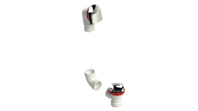 PVC WASTE & OVERFLOW TWIRL® KIT (54DTK)