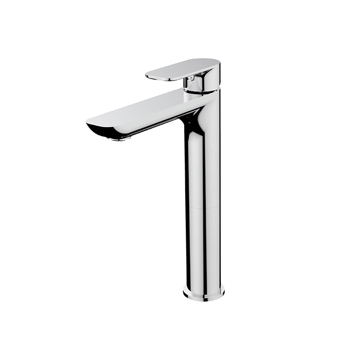 Tall single-hole lavatory faucet