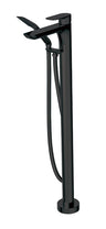 Floormount tub filler with handshower