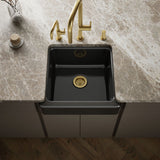 Whitehaven® 23-1/2" undermount single-bowl farmhouse kitchen sink