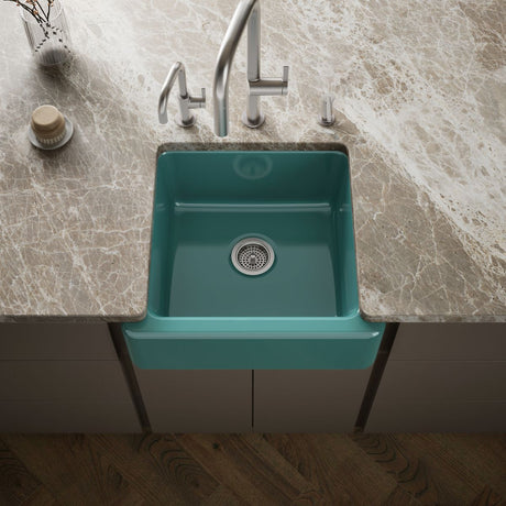 Whitehaven® 23-1/2" undermount single-bowl farmhouse kitchen sink