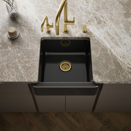 Whitehaven® 23-1/2" undermount single-bowl farmhouse kitchen sink