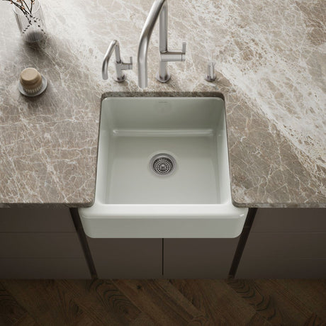 Whitehaven® 23-1/2" undermount single-bowl farmhouse kitchen sink