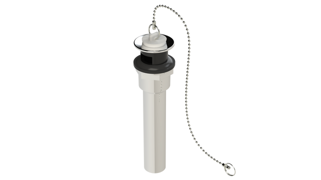 2 piece 1-1/4” Lav Drain w/ Plug & Chain (5697CP)
