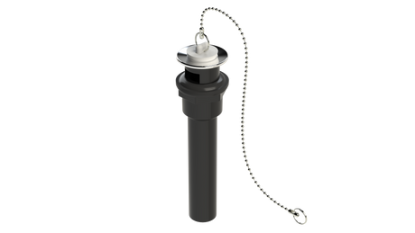 2 piece 1-1/4” Lav Drain w/ Plug & Chain (5697P)