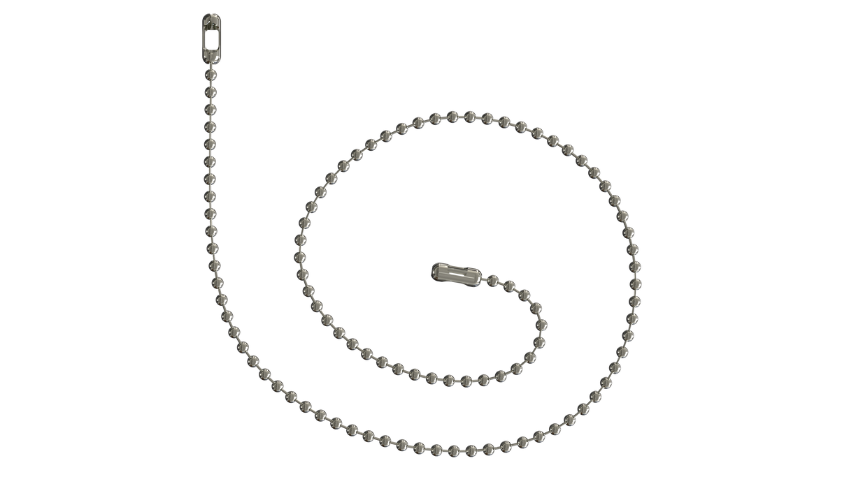 Bead Chain - 11” w/B coupling (570-11B)
