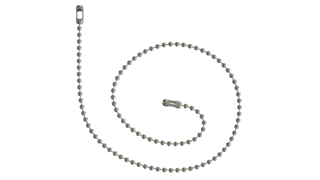 Bead Chain - 11” w/B coupling (570-11B)