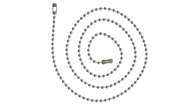 Bead Chain - 24” w/B coupling (570-24B)