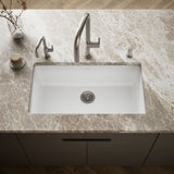 Iron/Tones® 33" top-/undermount single-bowl kitchen sink