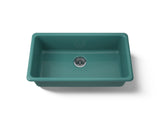 Iron/Tones® 33" top-/undermount single-bowl kitchen sink