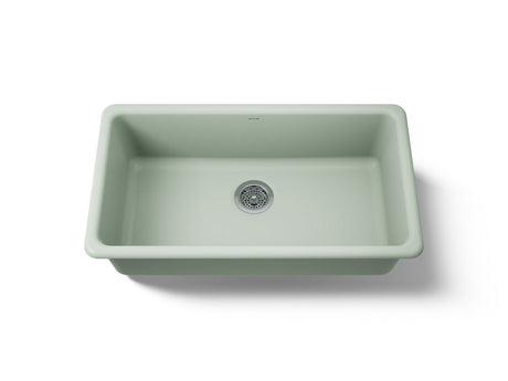 Iron/Tones® 33" top-/undermount single-bowl kitchen sink