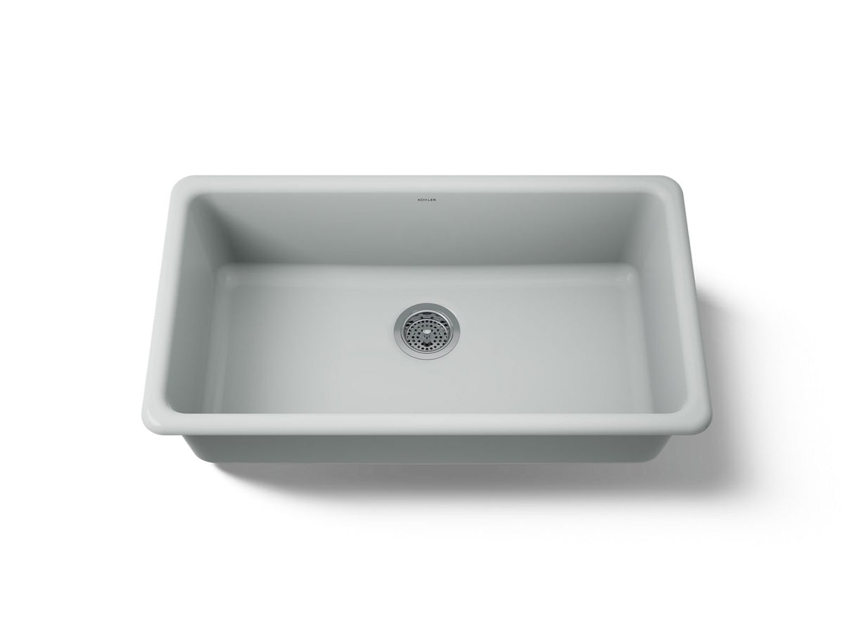 Iron/Tones® 33" top-/undermount single-bowl kitchen sink