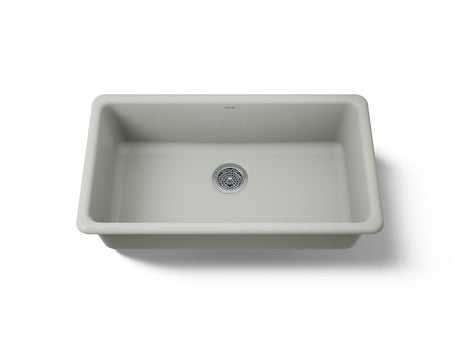 Iron/Tones® 33" top-/undermount single-bowl kitchen sink