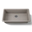 Iron/Tones® 33" top-/undermount single-bowl kitchen sink