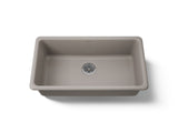 Iron/Tones® 33" top-/undermount single-bowl kitchen sink