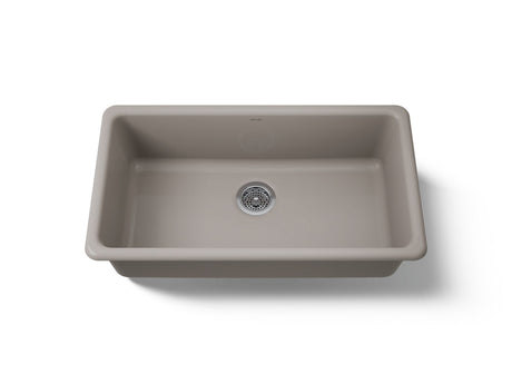 Iron/Tones® 33" top-/undermount single-bowl kitchen sink