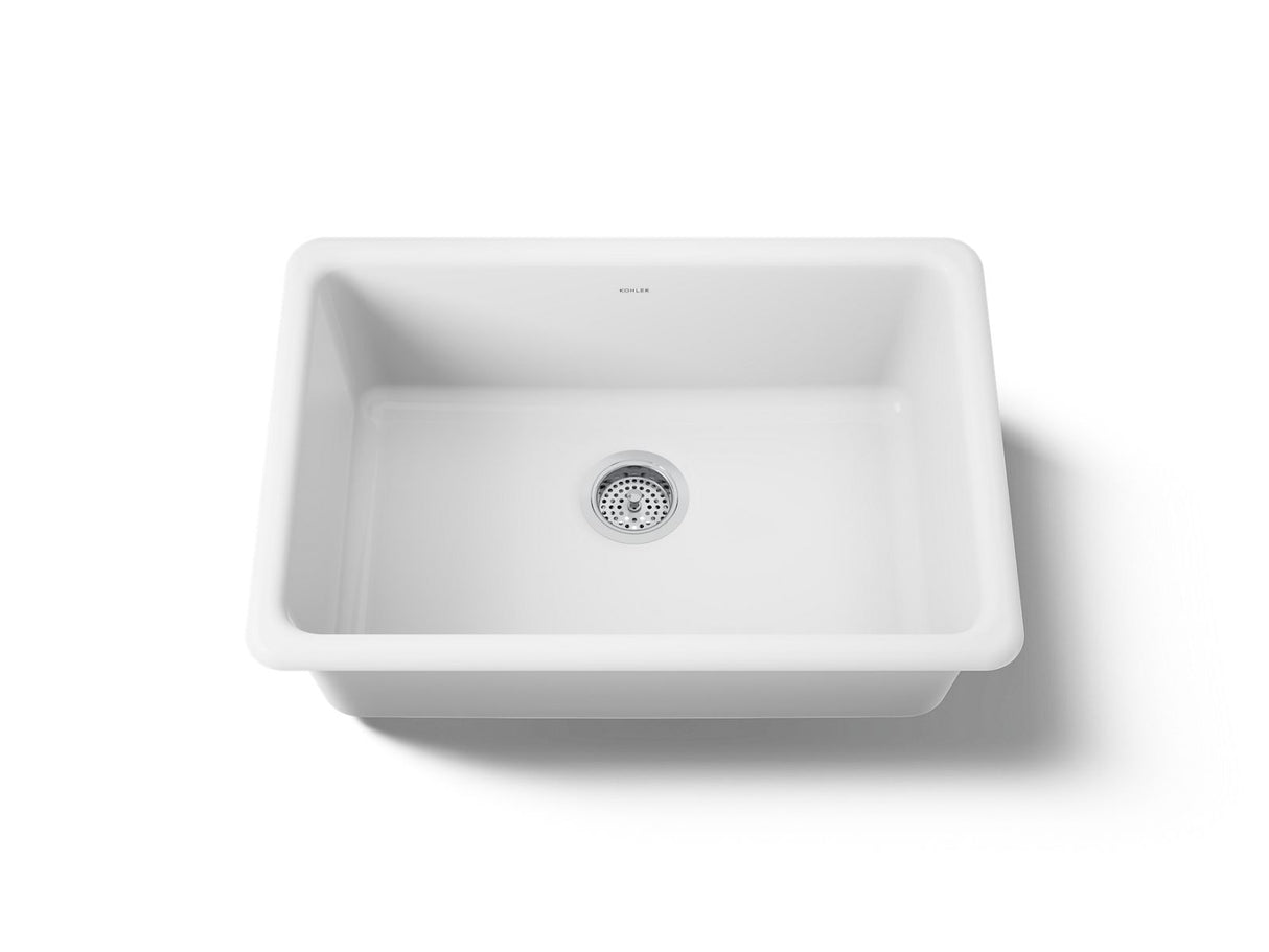 Iron/Tones® 27" top-/undermount single-bowl kitchen sink