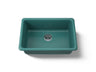 Iron/Tones® 27" top-/undermount single-bowl kitchen sink