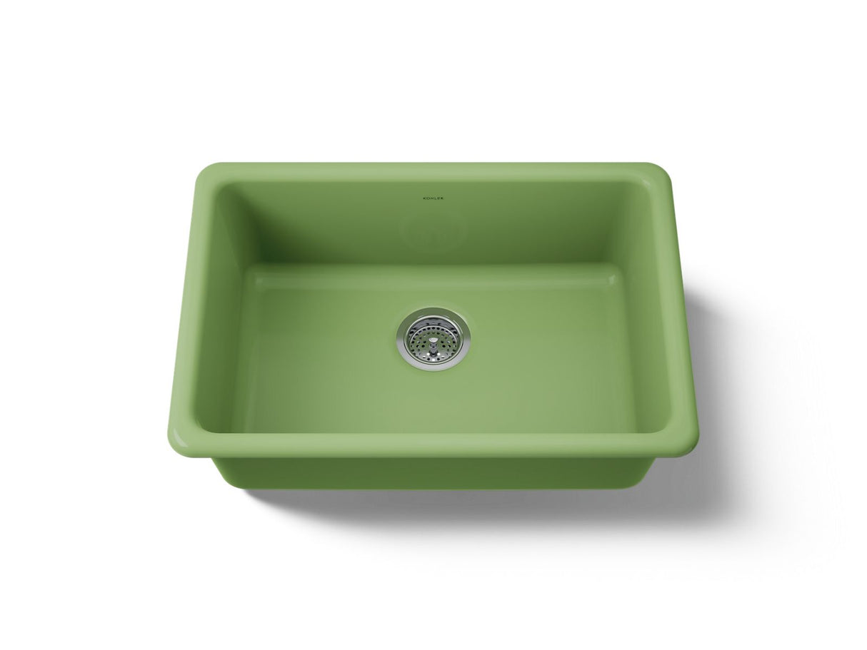 Iron/Tones® 27" top-/undermount single-bowl kitchen sink
