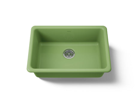 Iron/Tones® 27" top-/undermount single-bowl kitchen sink
