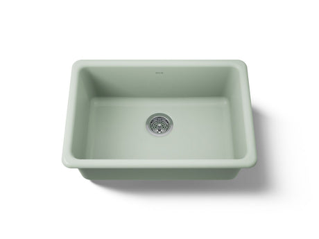 Iron/Tones® 27" top-/undermount single-bowl kitchen sink