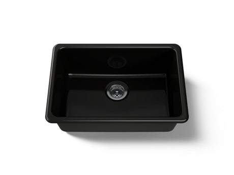 Iron/Tones® 27" top-/undermount single-bowl kitchen sink