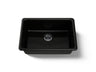 Iron/Tones® 27" top-/undermount single-bowl kitchen sink