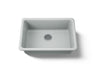 Iron/Tones® 27" top-/undermount single-bowl kitchen sink