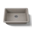 Iron/Tones® 27" top-/undermount single-bowl kitchen sink