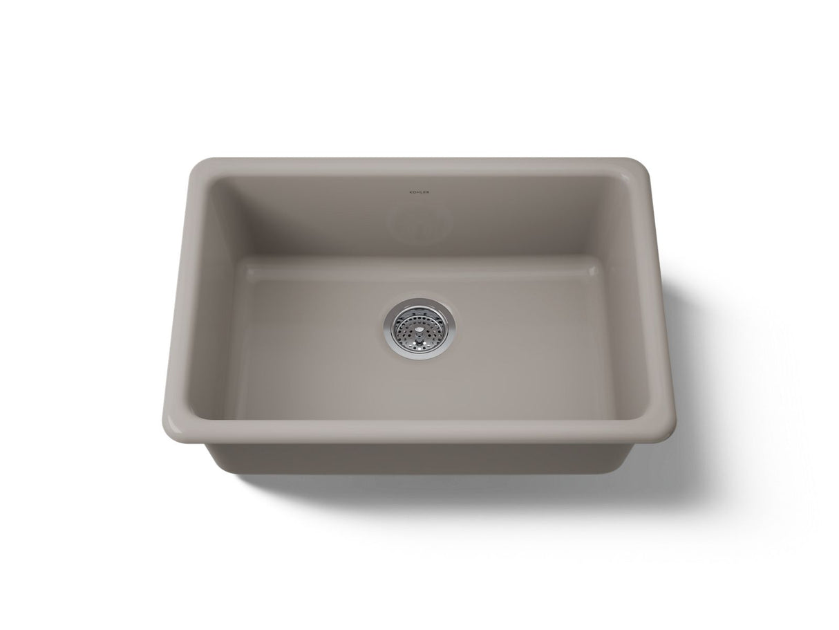 Iron/Tones® 27" top-/undermount single-bowl kitchen sink