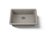 Iron/Tones® 27" top-/undermount single-bowl kitchen sink
