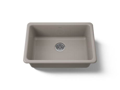 Iron/Tones® 27" top-/undermount single-bowl kitchen sink