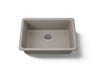 Iron/Tones® 27" top-/undermount single-bowl kitchen sink