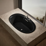 Underscore® 59-3/4" x 35-3/4" drop-in bath with Bask® heated surface