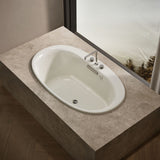 Underscore® 59-3/4" x 35-3/4" drop-in Heated BubbleMassage™ air bath with Bask® heated surface