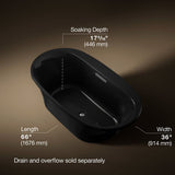 Underscore® 65-1/2" x 35-3/4" drop-in bath