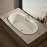 Underscore® 66" x 36" drop-in Heated BubbleMassage™ air bath