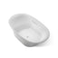 Underscore® 71-1/2" x 41-1/2" drop-in Heated BubbleMassage™ air bath with Bask® heated surface