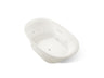 Underscore® 72" x 42" drop-in heated whirlpool bath