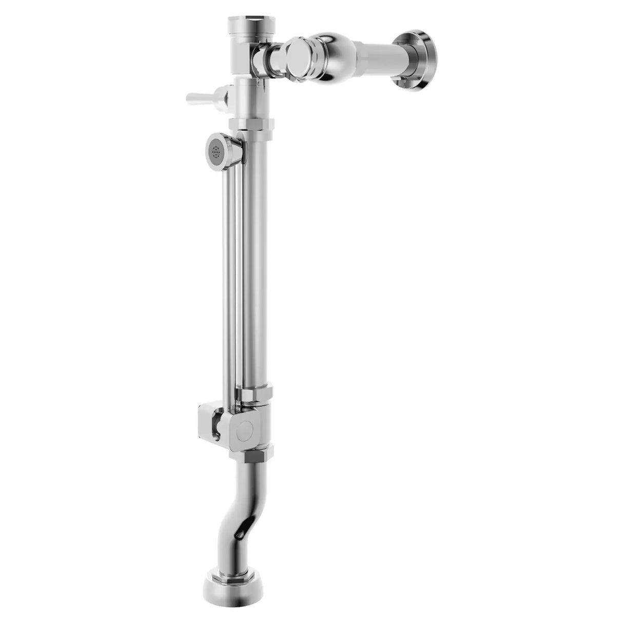Ultima Manual Flush Valve With Bedpan Washer Assembly, Offset Tube, 1.6 gpf/6.0 Lpf