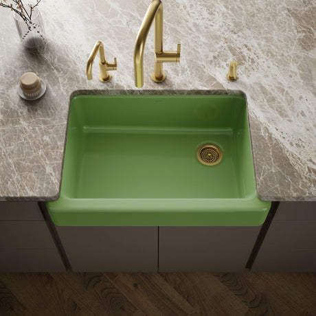 Whitehaven® 32-1/2" undermount single-bowl farmhouse kitchen sink